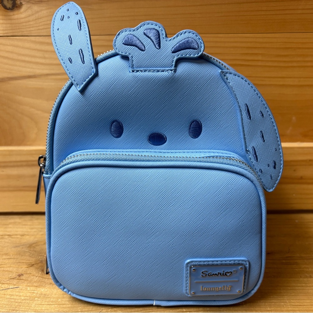 Loungefly Sanrio Blue Pochacco Convertible mini Backpack Crossbody